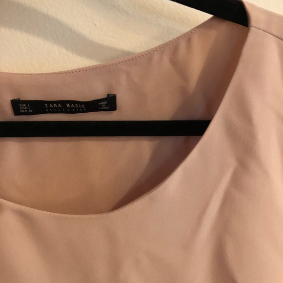 NWOT Zara Tank Top w/ Lace Detail - Picture 4 of 6